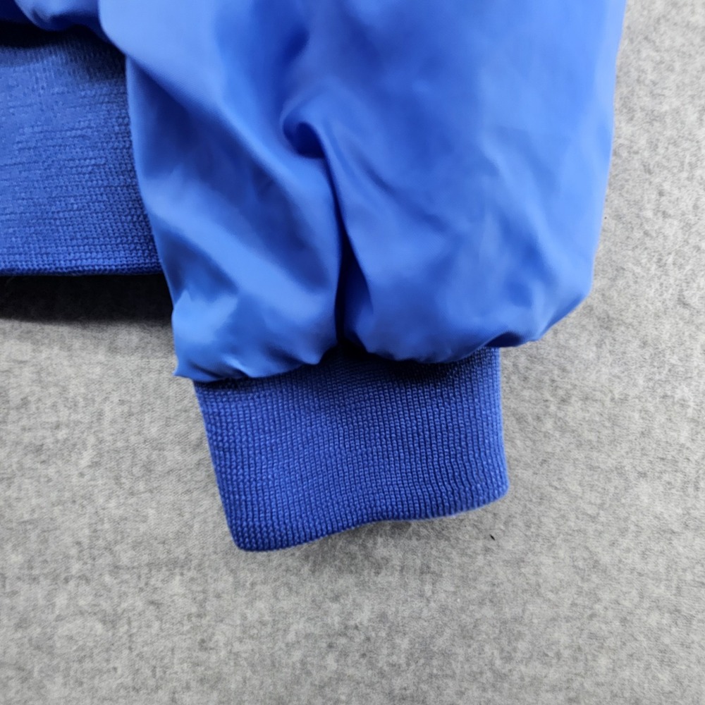 VINTAGE Hartwell  Jacket L‎ 80's Bomber USA Made Blue Snap Button - Picture 6 of 13